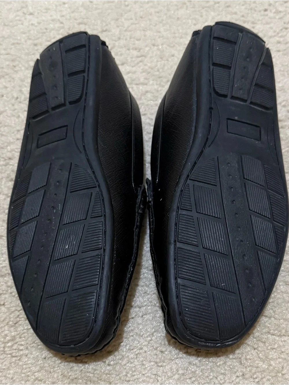 G.H. Bass & Co. Inspired Black Slip-On Driving Loafers